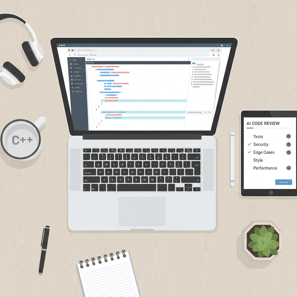 AI code review process with checklist for Vibe Coding outputs