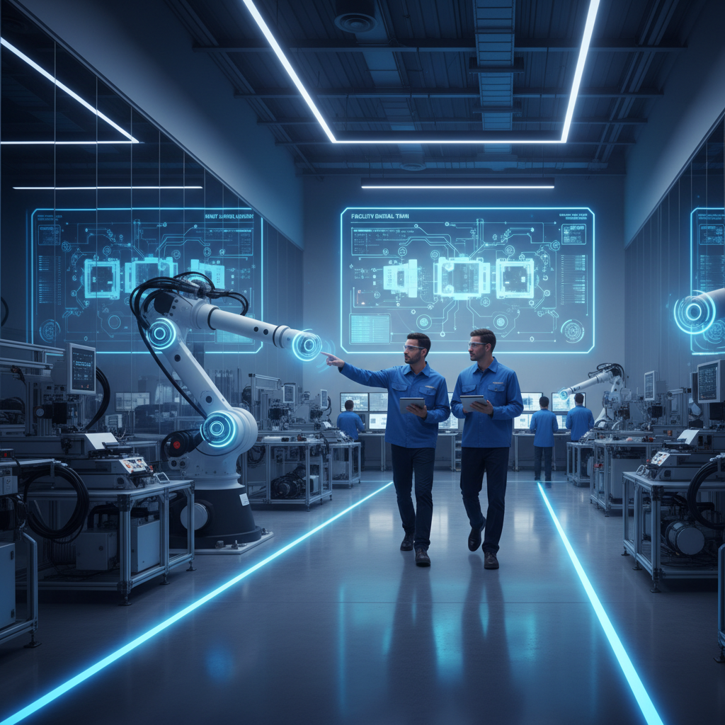 Smart infrastructure and industrial IoT applications in a modern U.S. facility