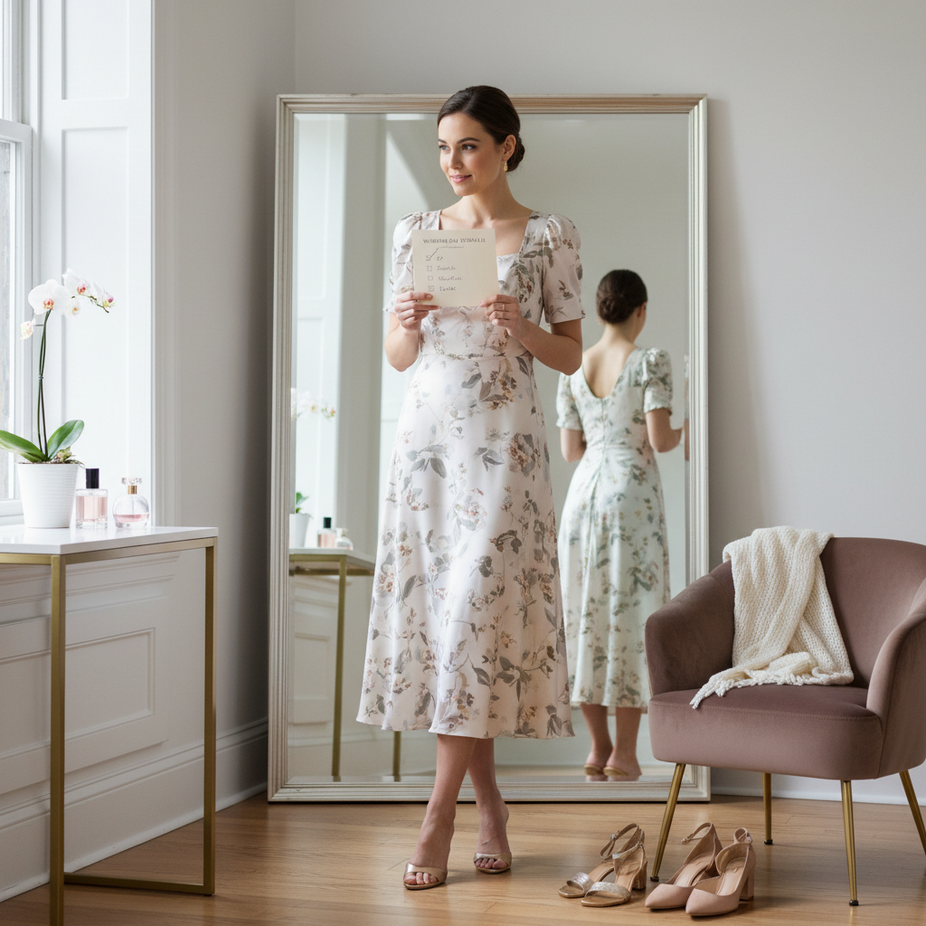 Wedding guest comfort checklist: sit test, dance test, undergarments and layering