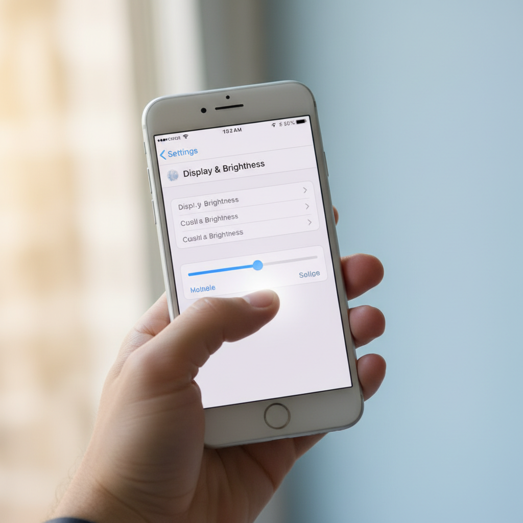 iPhone screen brightness changing automatically in Settings