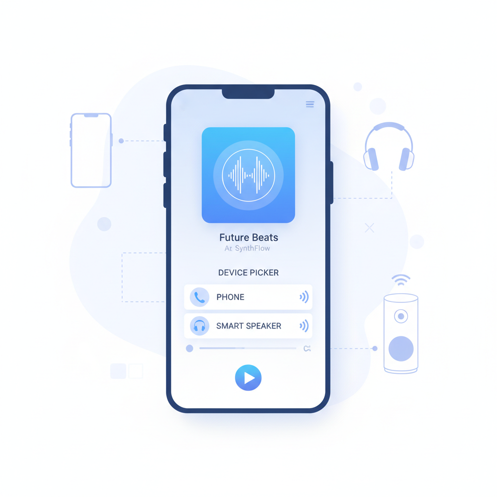 Checking Spotify Connect output device and audio route settings