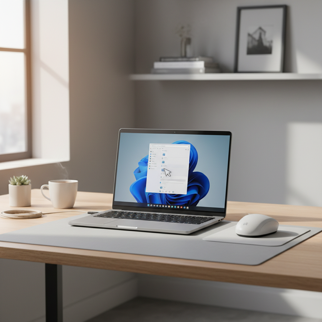 Windows 11 mouse lag troubleshooting on a desktop setup