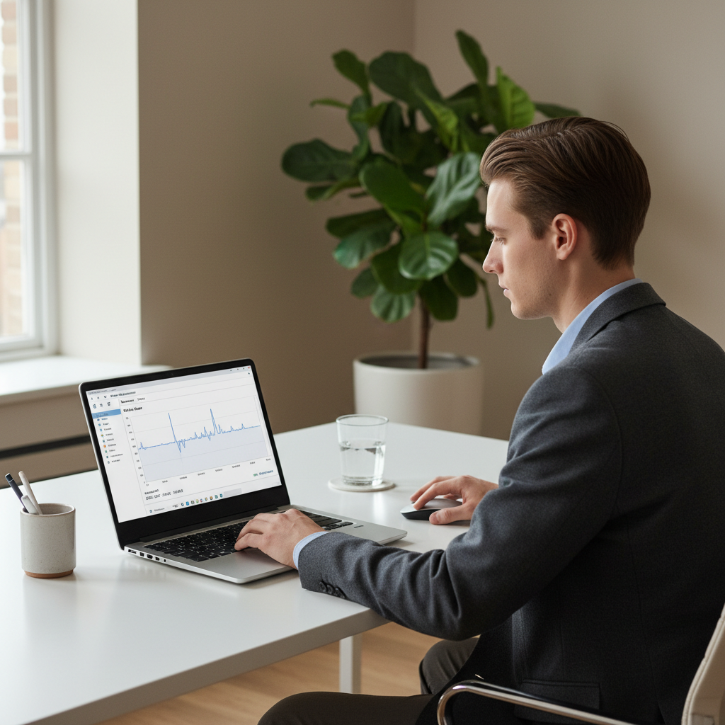 Windows 11 user checking disk type and performance in Task Manager