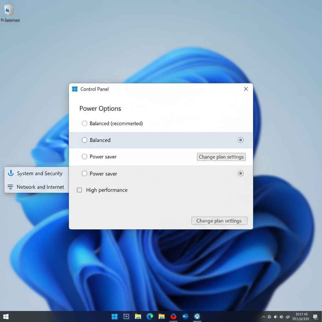 Windows 11 Power Options screen where Fast Startup is controlled