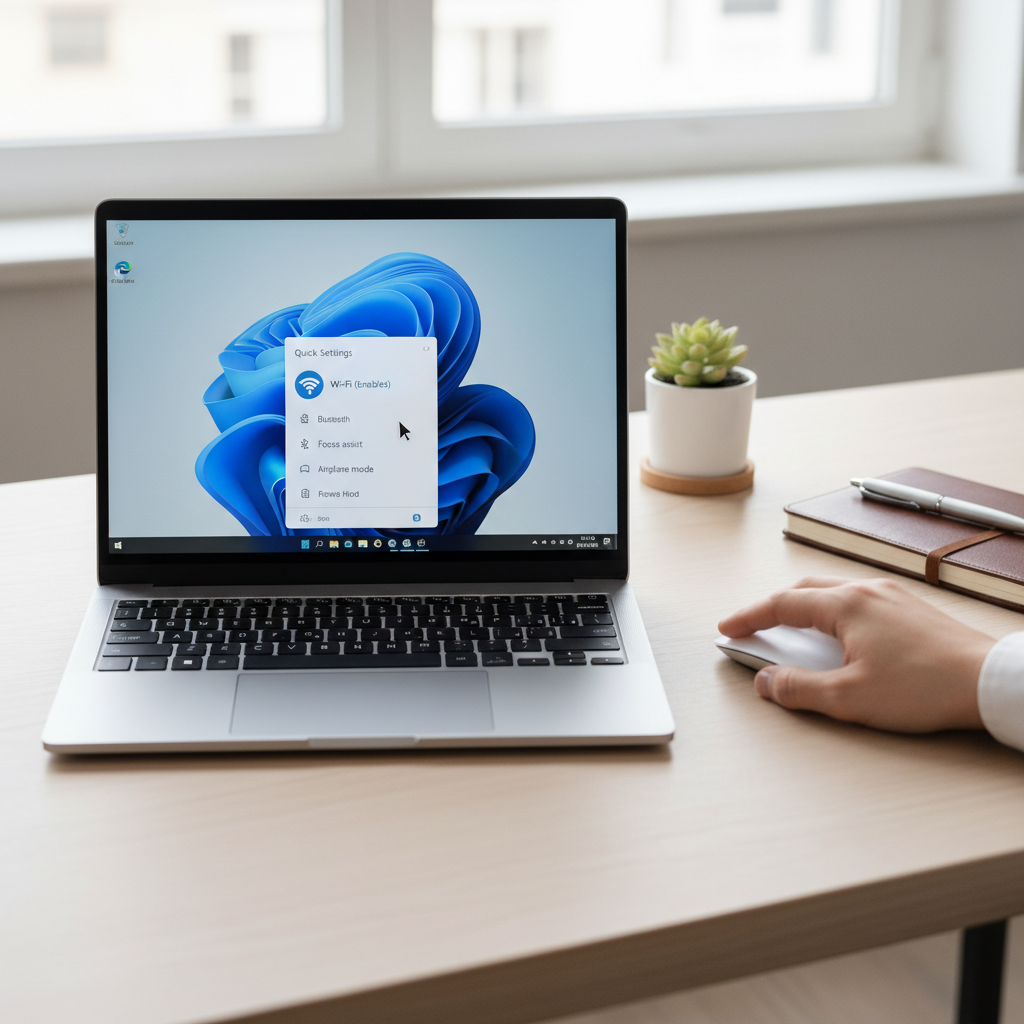 User disconnecting Windows 11 laptop from Wi-Fi before running malware removal steps