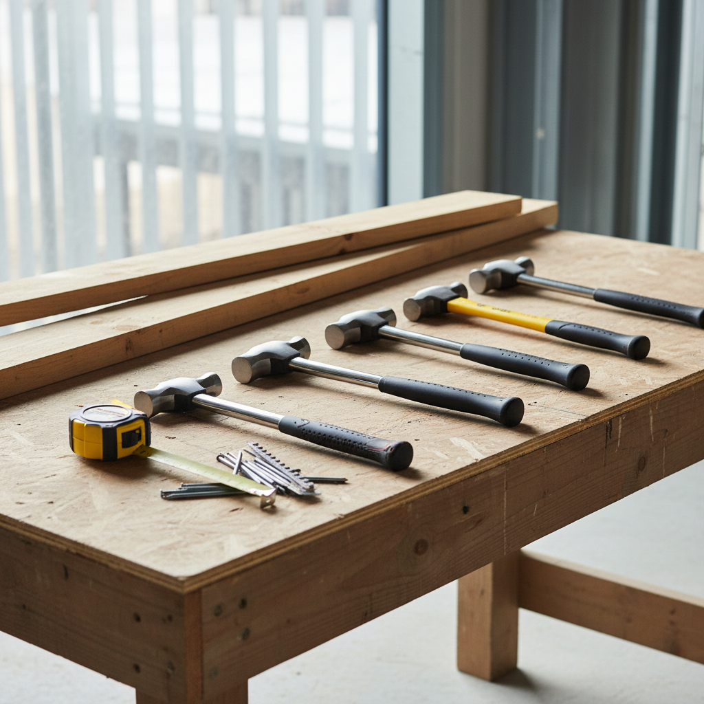 Framing hammer selection for construction worksite