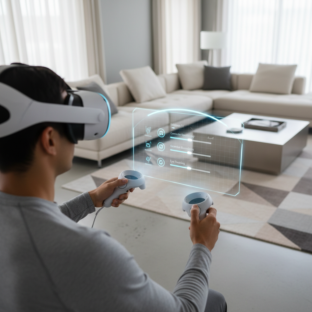 Paint the Town Red VR player adjusting comfort and control settings