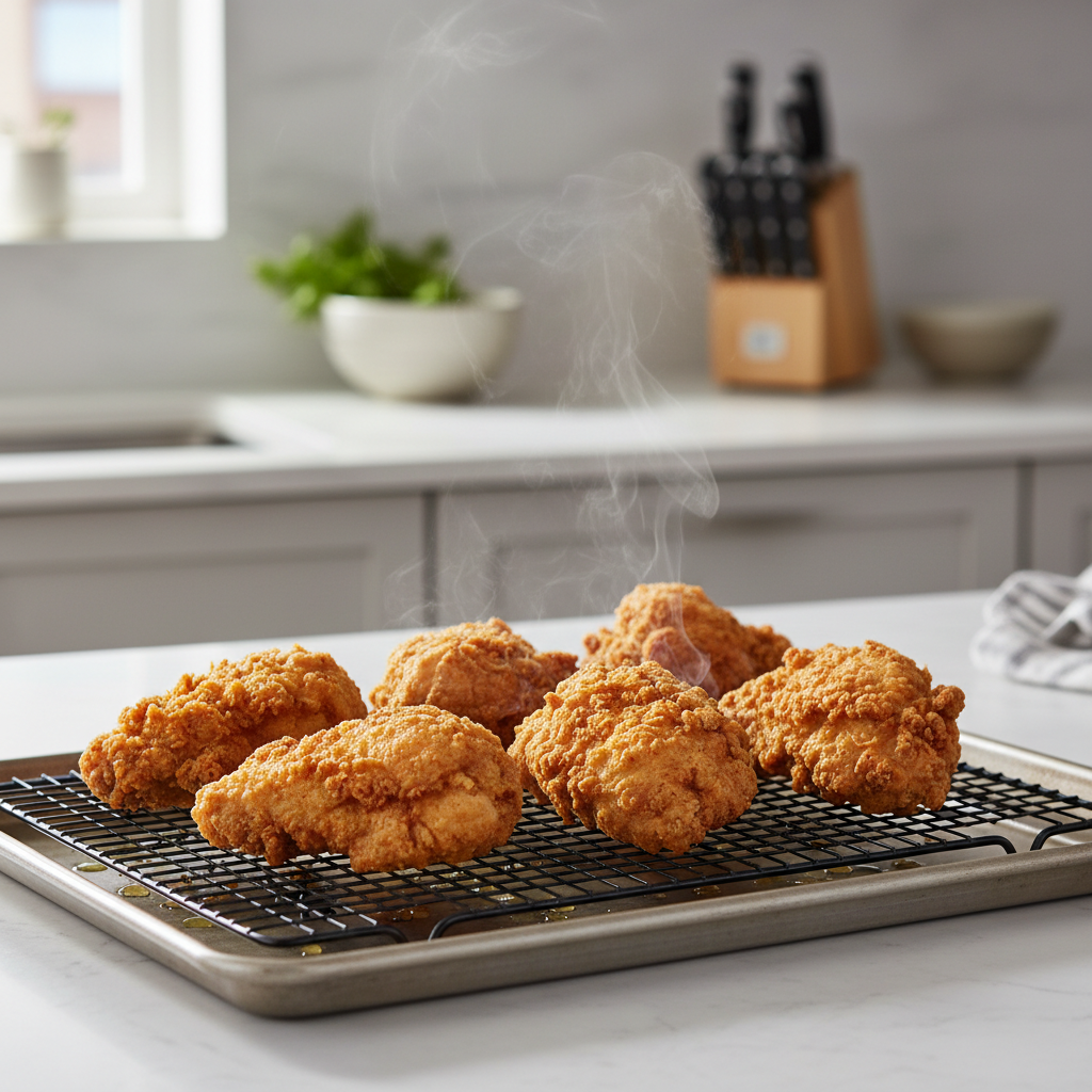 How to Make Crispy Fried Chicken Without Flour