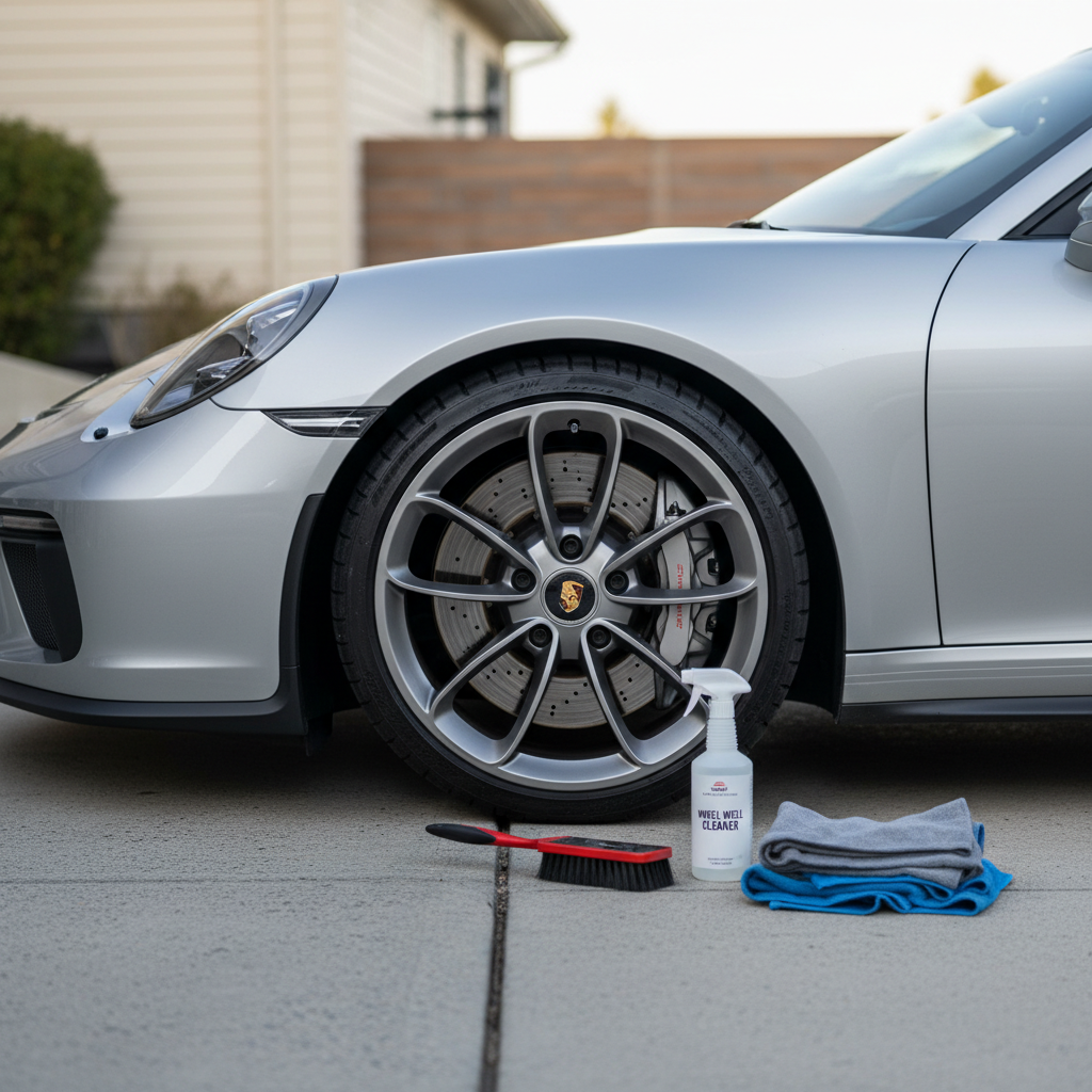 How to Clean Car Wheel Wells