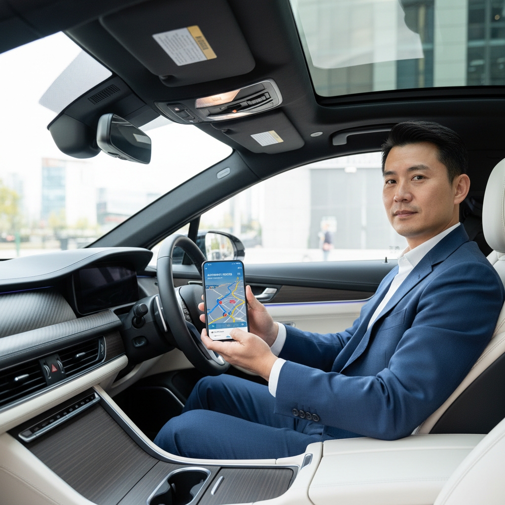 Smart route planning on a phone to avoid traffic and improve fuel economy