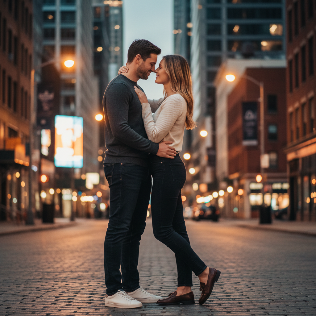 Casual date night outfit inspiration with elevated basics