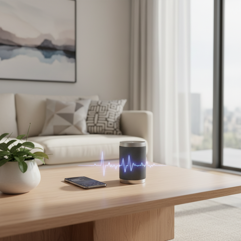 Bluetooth speaker crackling at high volume in a living room setup