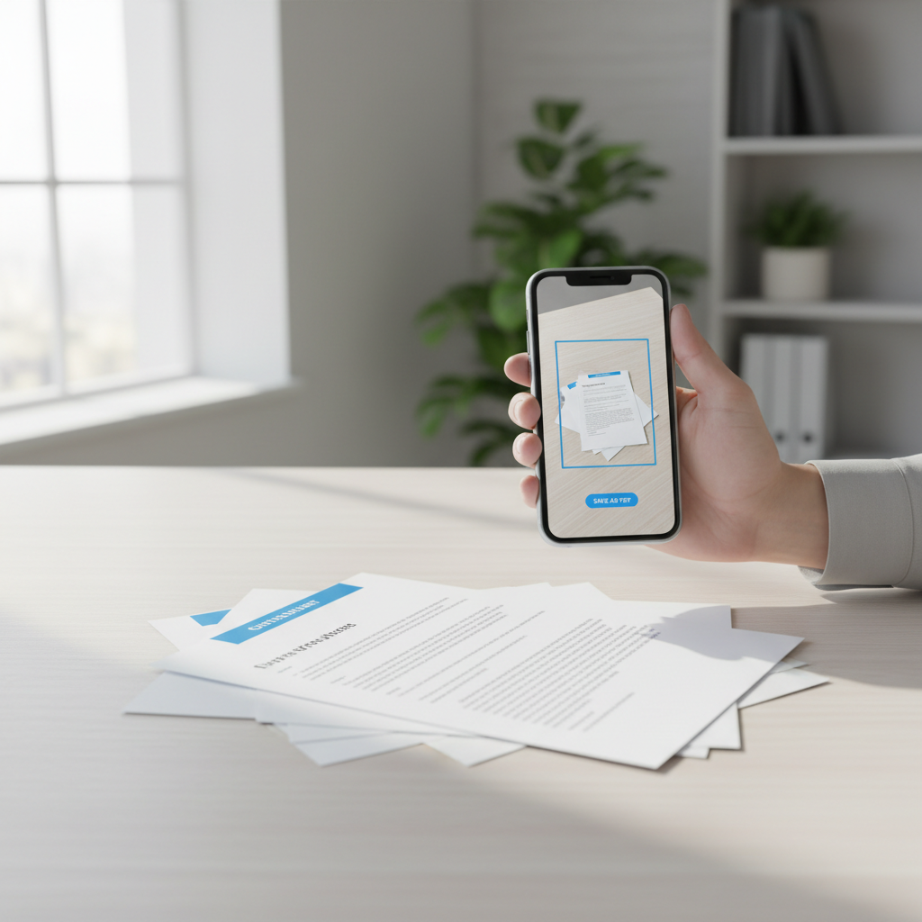 Tips to capture crisp PDF scans with a free document scanner app