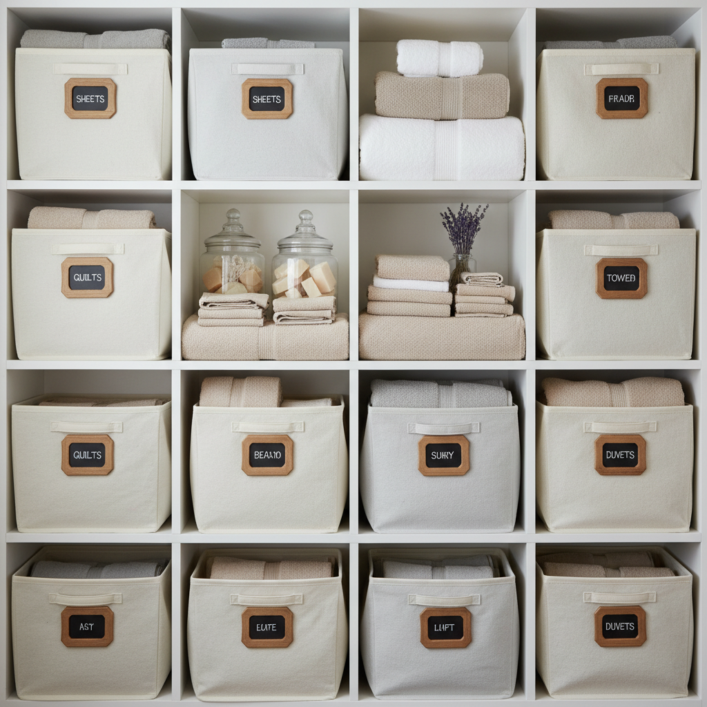 How to Organize Linen Closet Neatly & Tidy