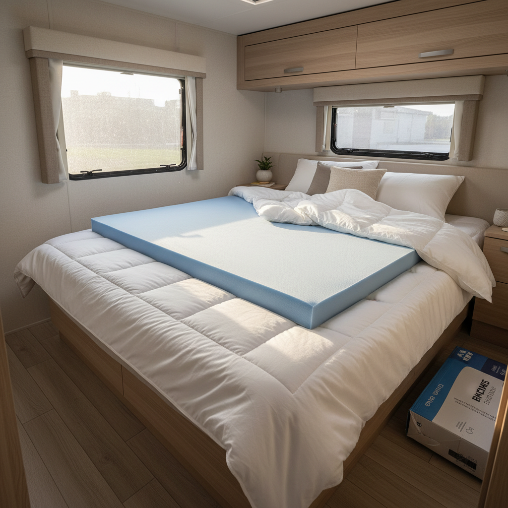 Best Memory Foam Topper for RV and Camper Beds