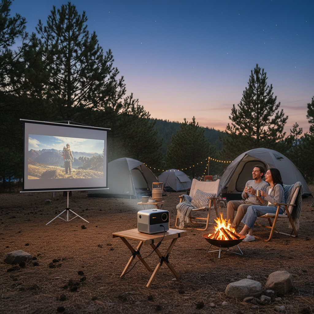 Best Budget Portable Projectors for Camping 2026
