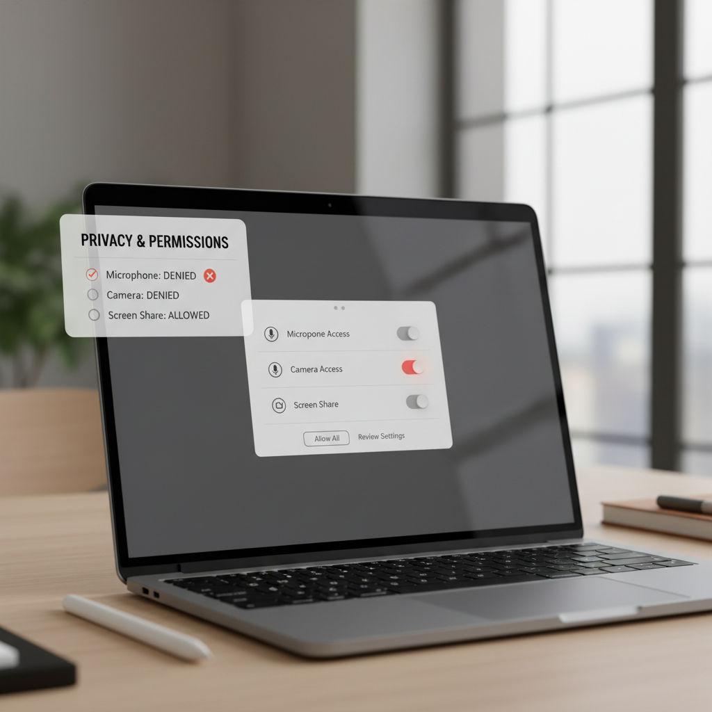 Privacy and permissions checklist for Chromebook screen recorder extensions