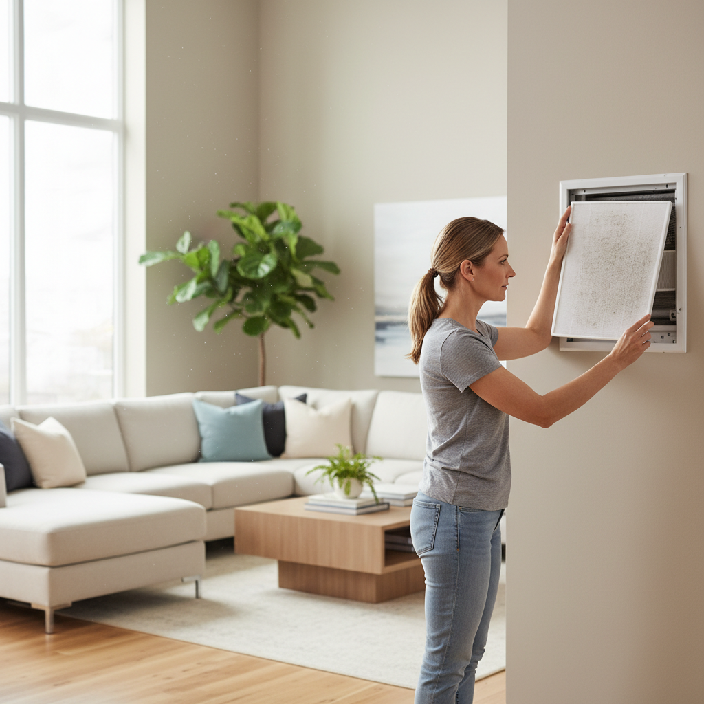 How to Clean Air Conditioner Filter Easily