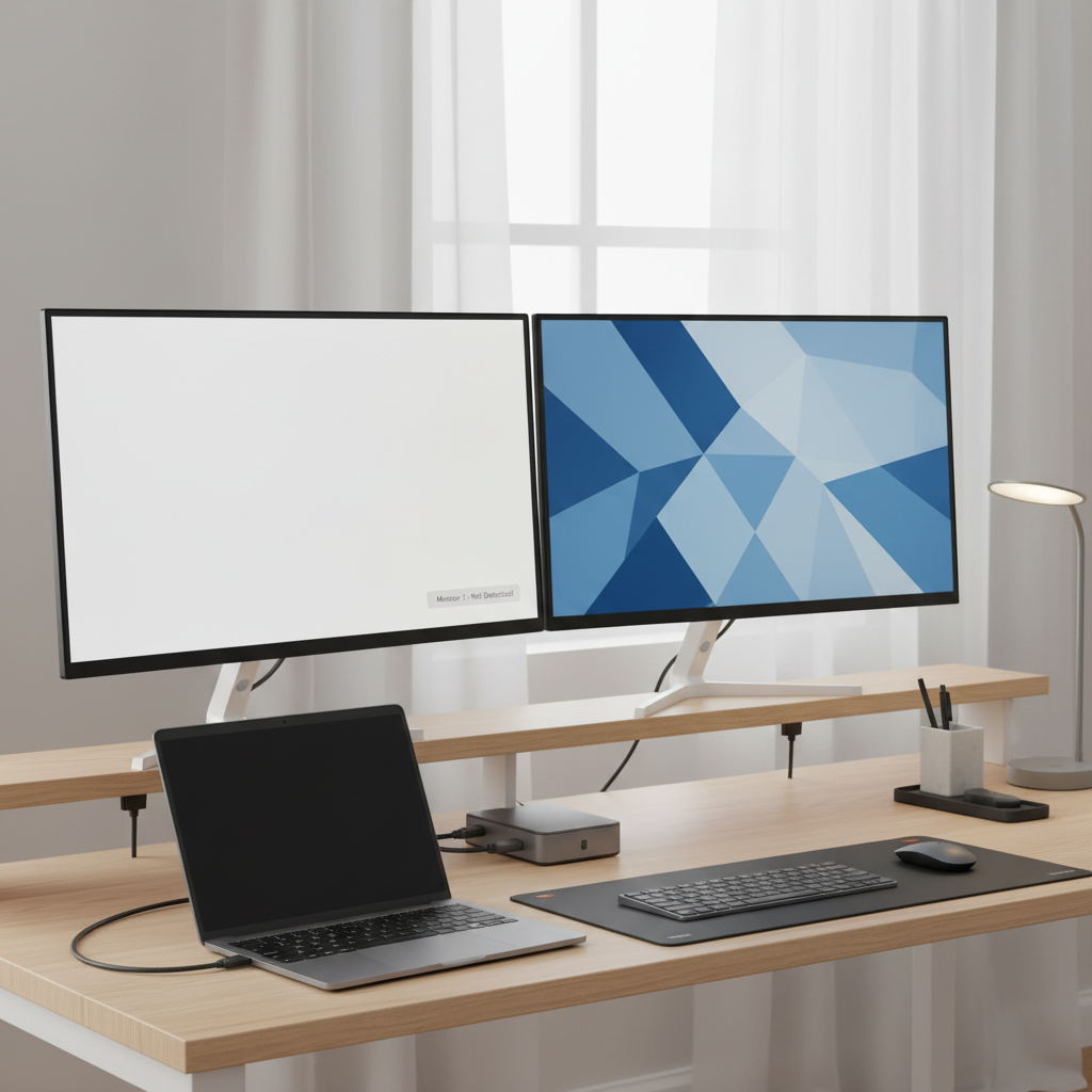 USB-C dock dual monitor setup troubleshooting bandwidth and connections