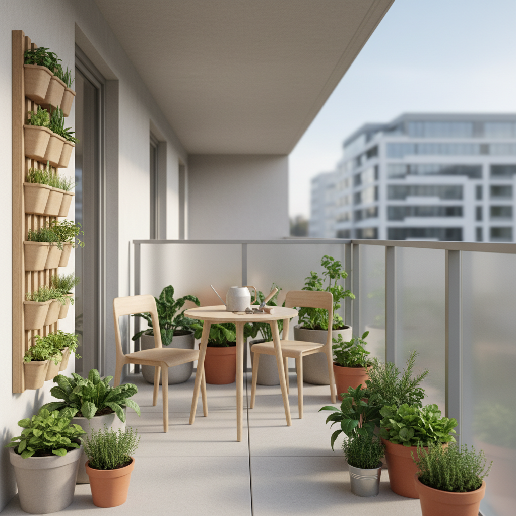 Small Space Gardening Ideas for Apartment Balconies