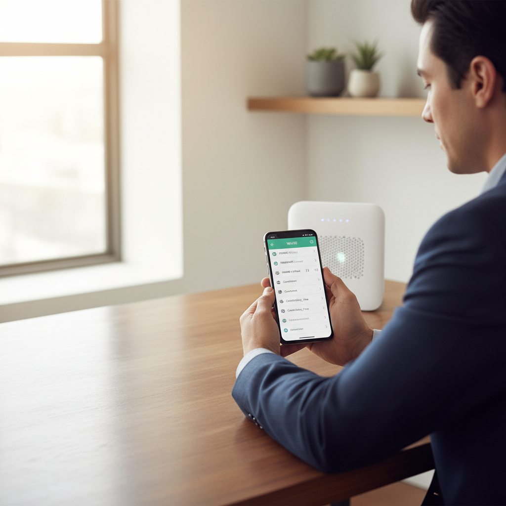 Android phone WiFi dropping troubleshooting checklist at home