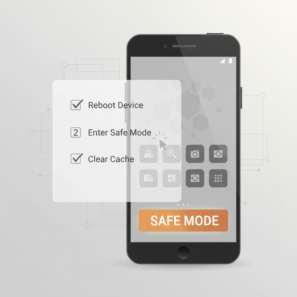 Android Safe Mode and troubleshooting steps to restore phone sound