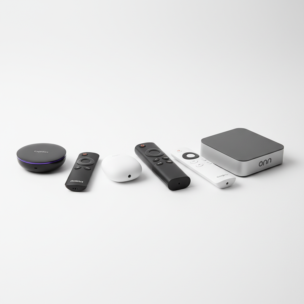 Comparison table concept for budget streaming devices for Netflix in 2026