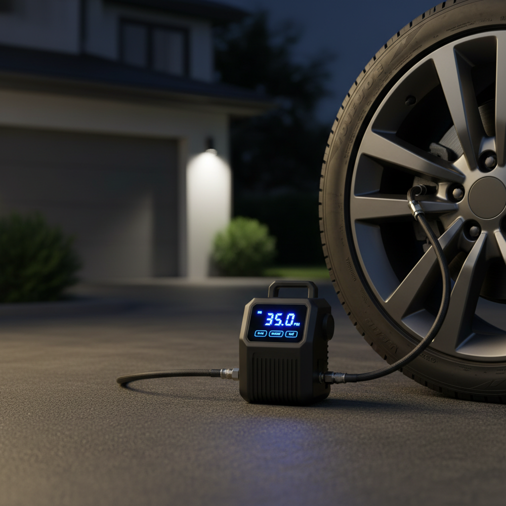 Best Car Portable Tire Inflator Digital Gauge