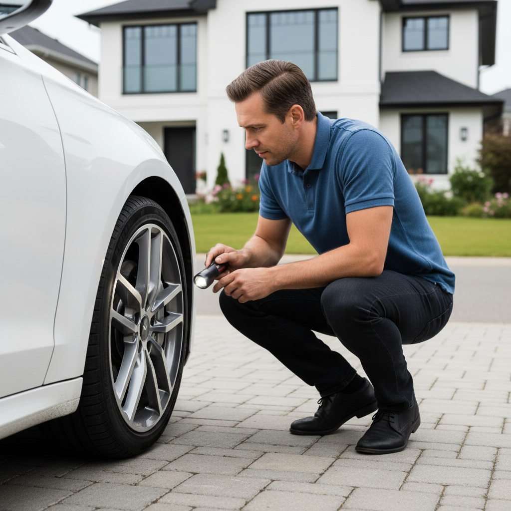 How to Check Car Brake Pad Wear Indicators
