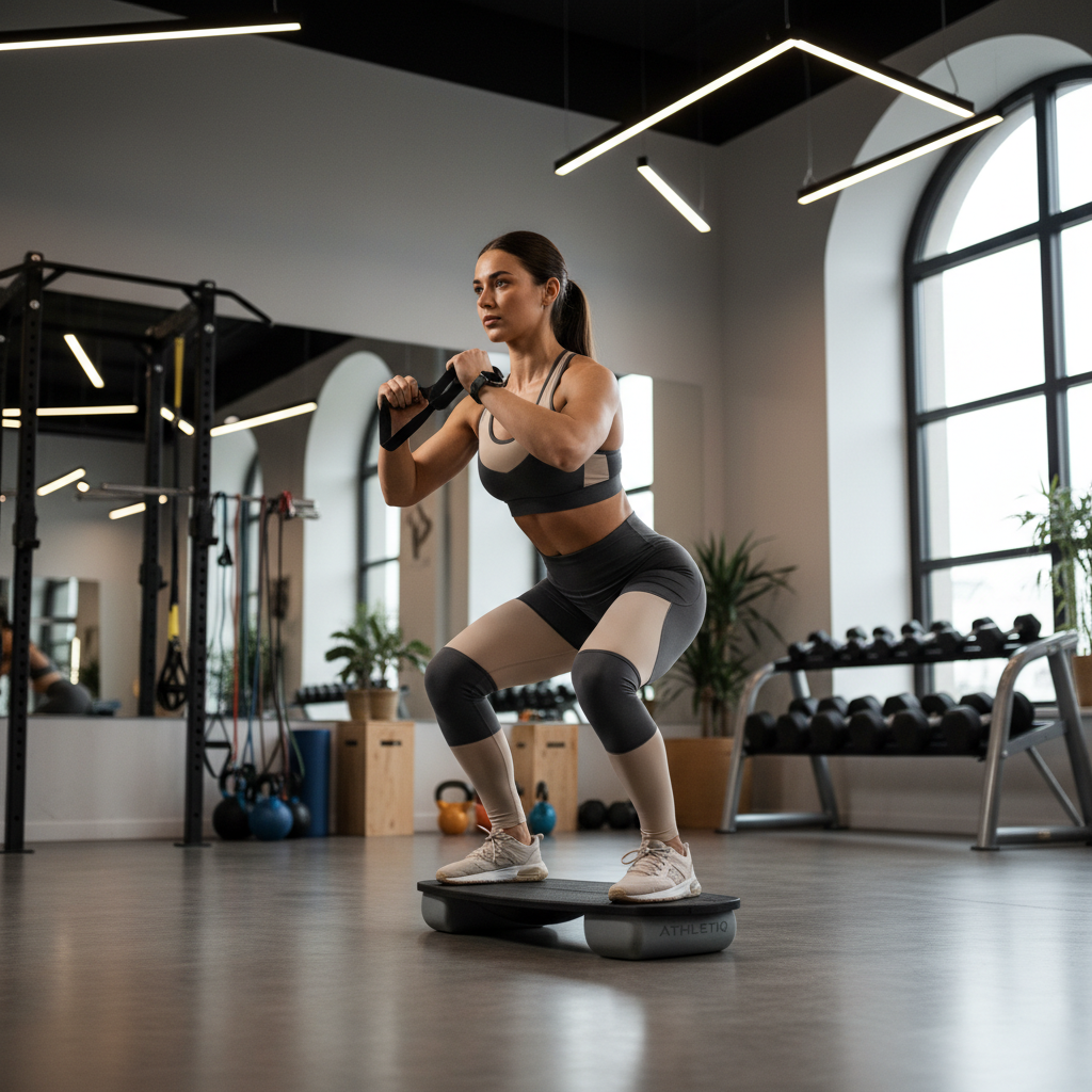 Athlete doing mobility and strength work for joint support
