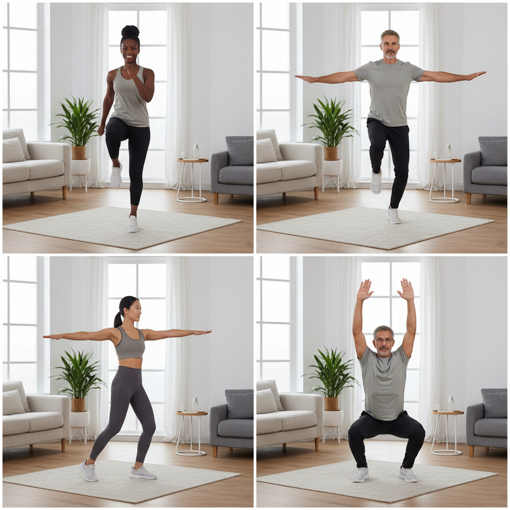 Examples of low impact cardio exercises without jumping