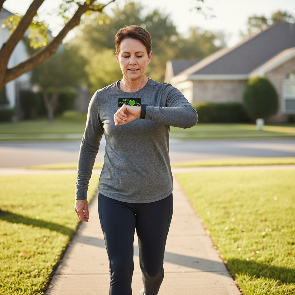 Using the talk test and heart-rate zones during aerobic exercise