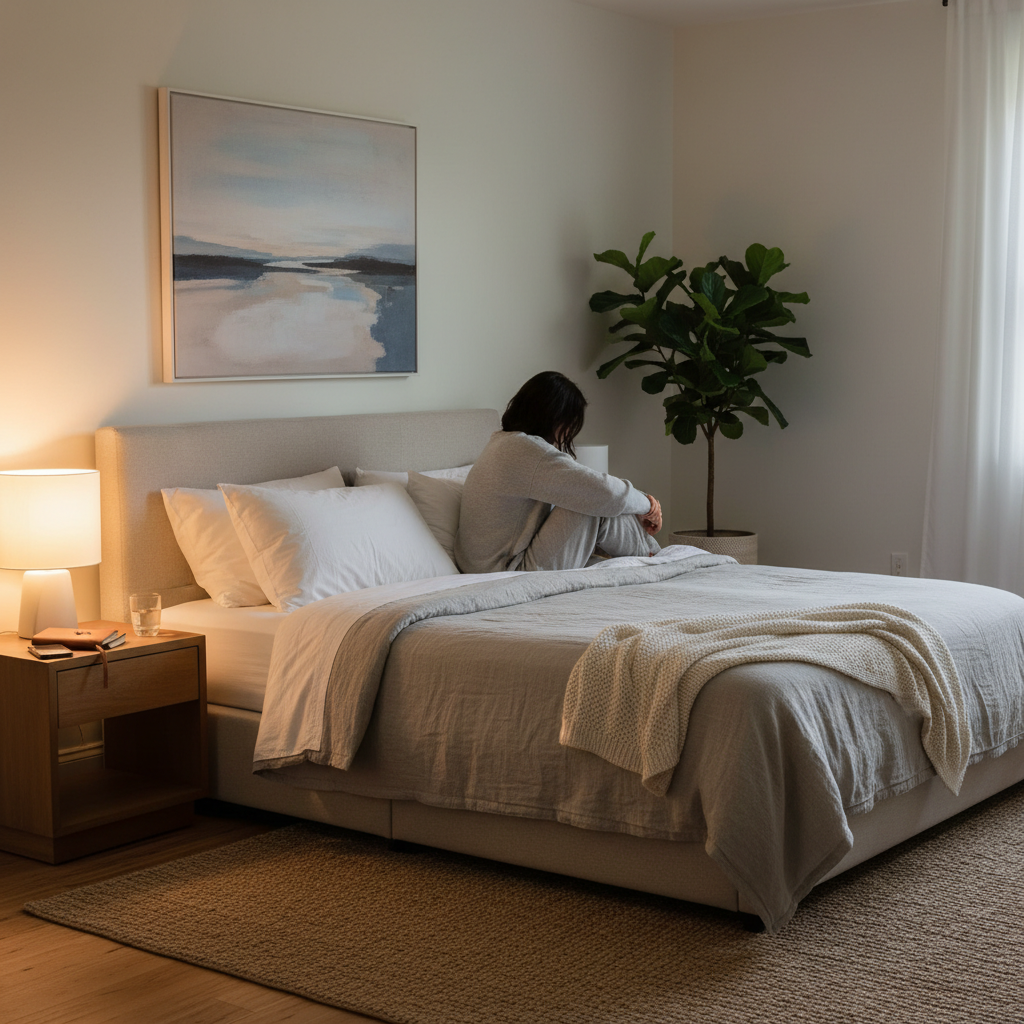 Evening wind-down routine to support recovery and steady weight loss