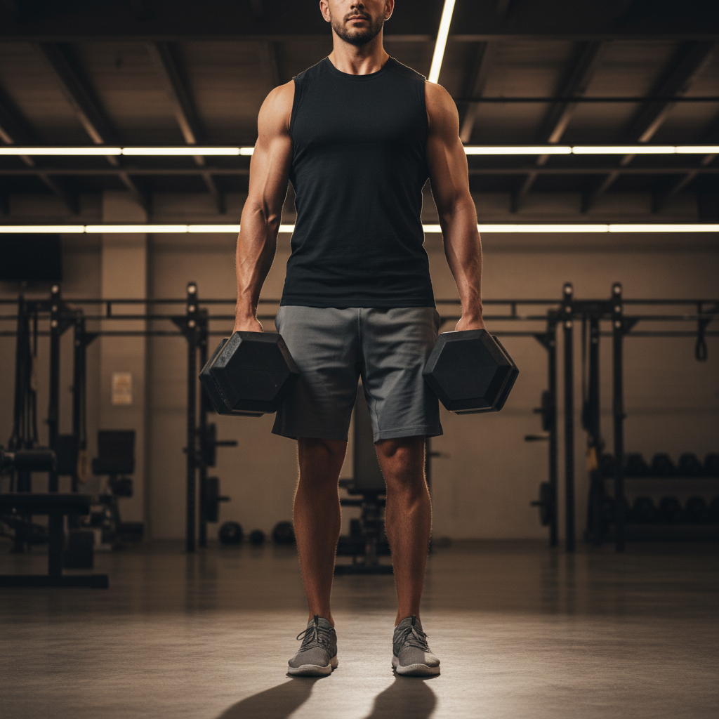 Farmer’s carry forearm workout for support grip strength