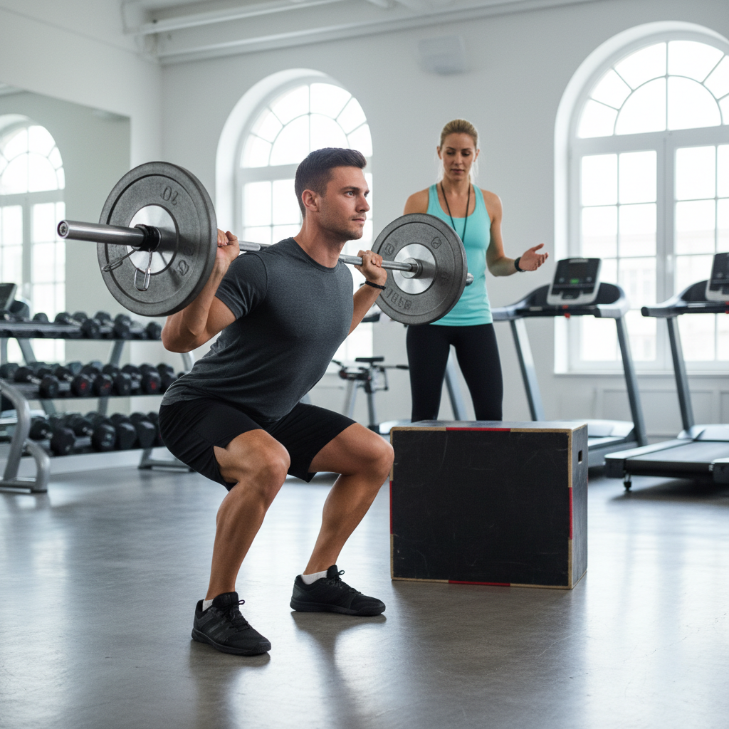 Strength training and jumping drills to support bone density