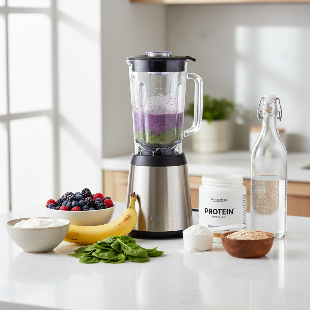 Post-workout smoothie ingredients for muscle recovery nutrition