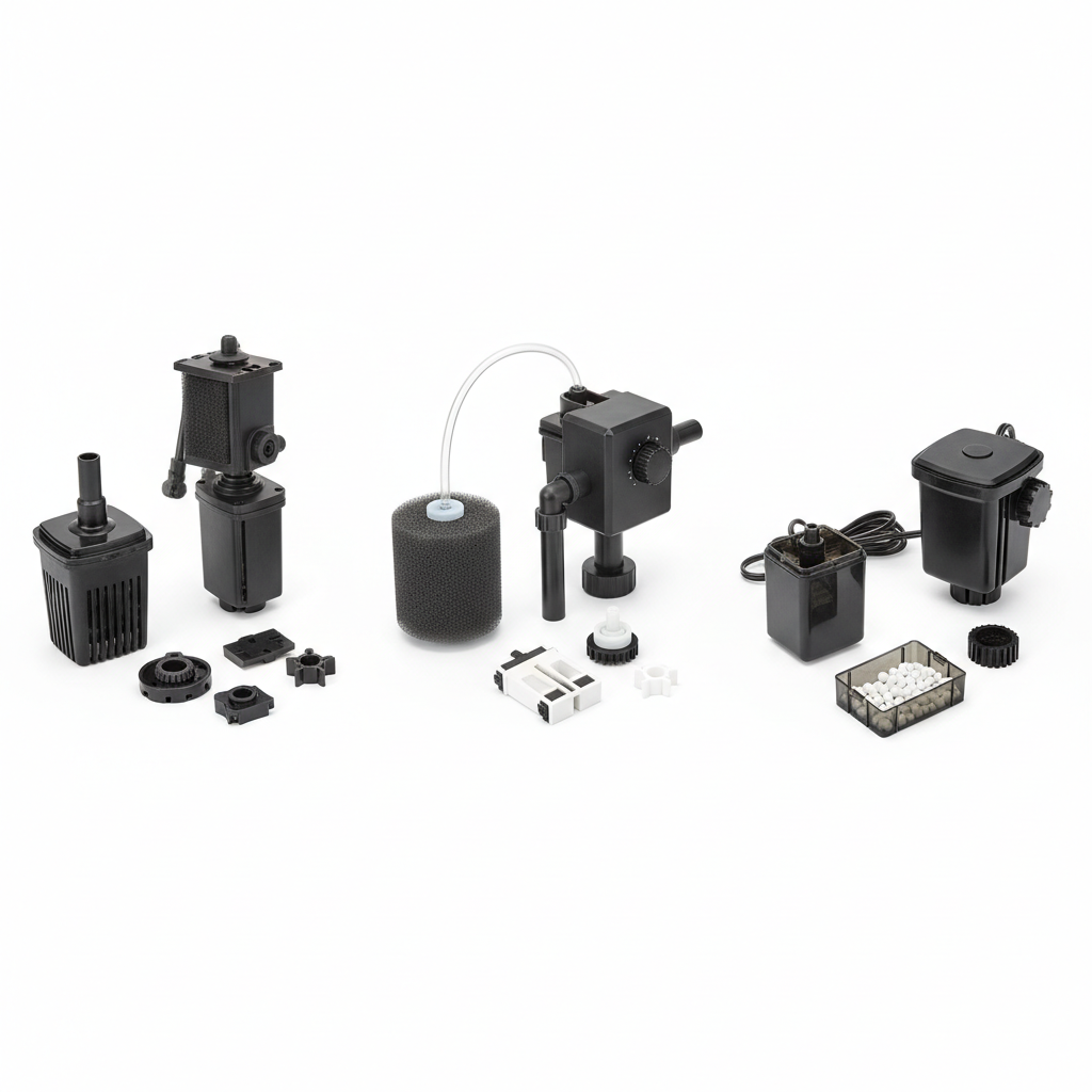 Comparing quiet aquarium filters for small tanks: sponge, HOB, and internal filter
