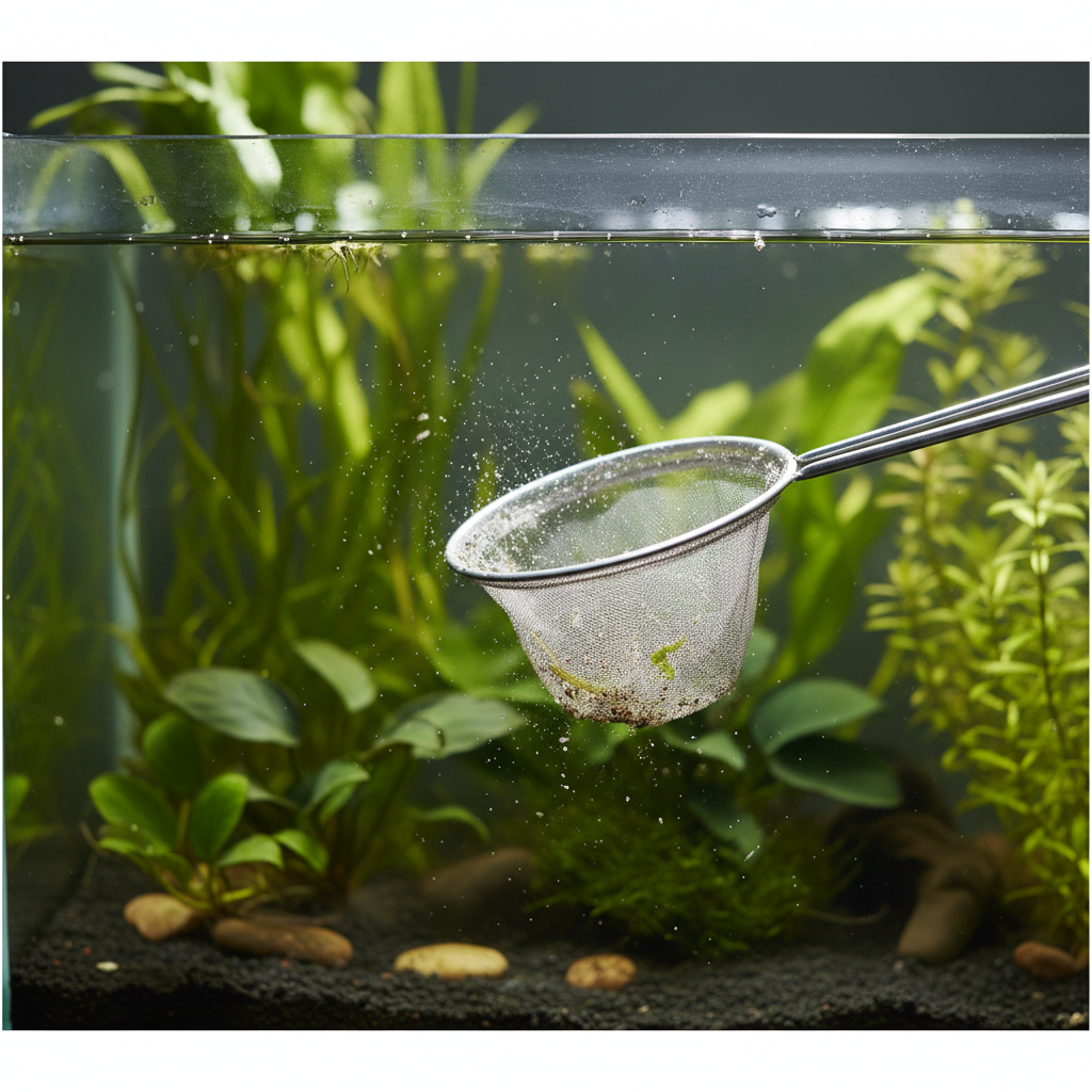 Fish Tank Net Fine Mesh for Cleaning