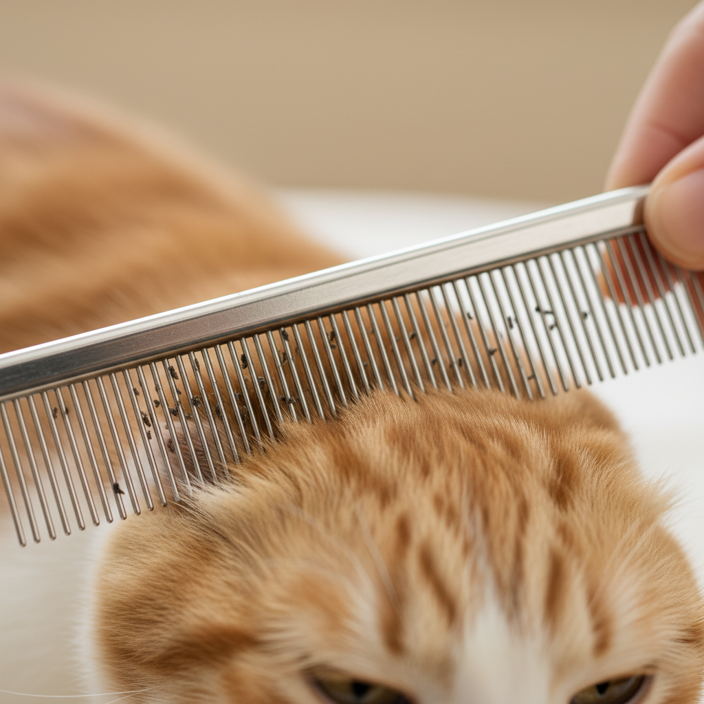 Cat Flea Comb Extra Fine Teeth for Removal