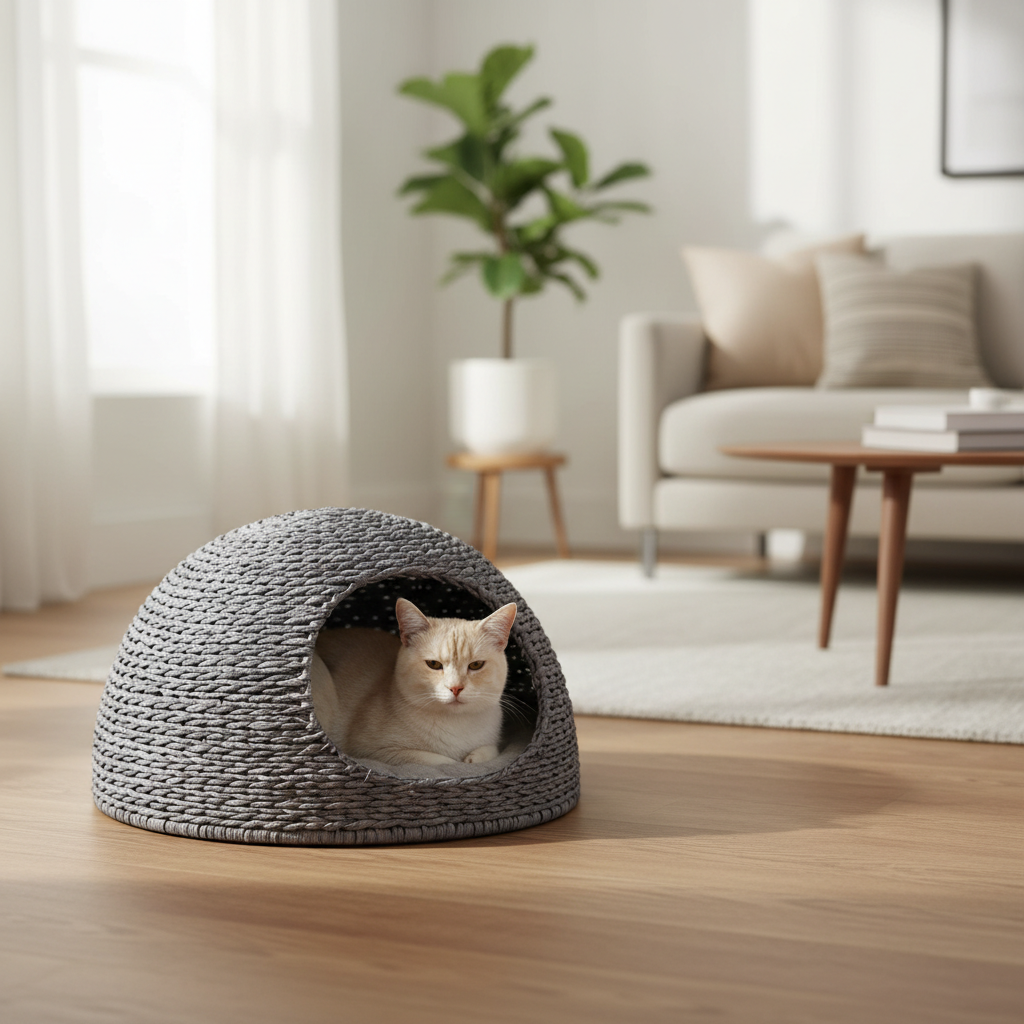 Cat Bed Cave Cozy Private Hideout