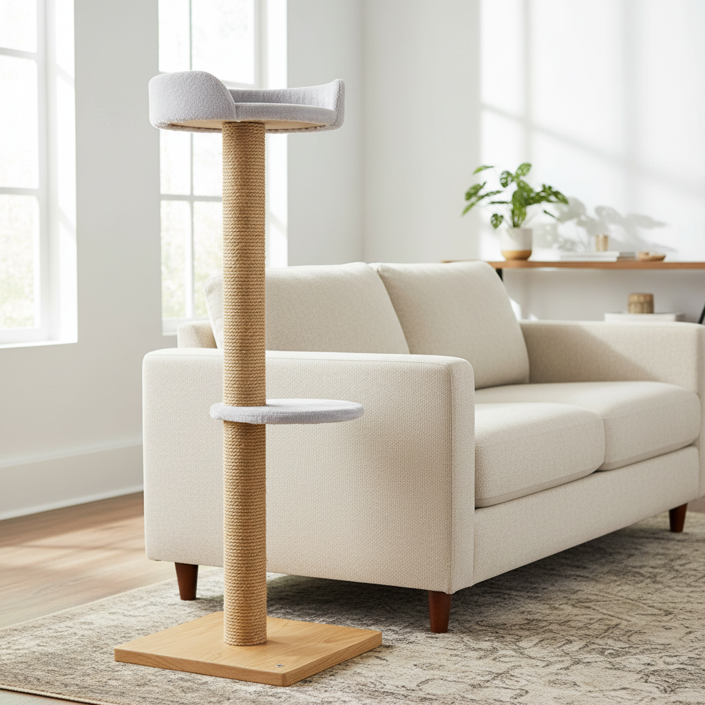 Cat Scratching Post Durable Tall