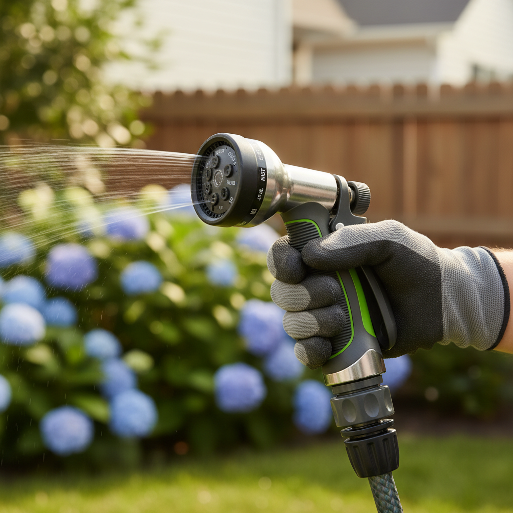 Adjustable Garden Hose Nozzle