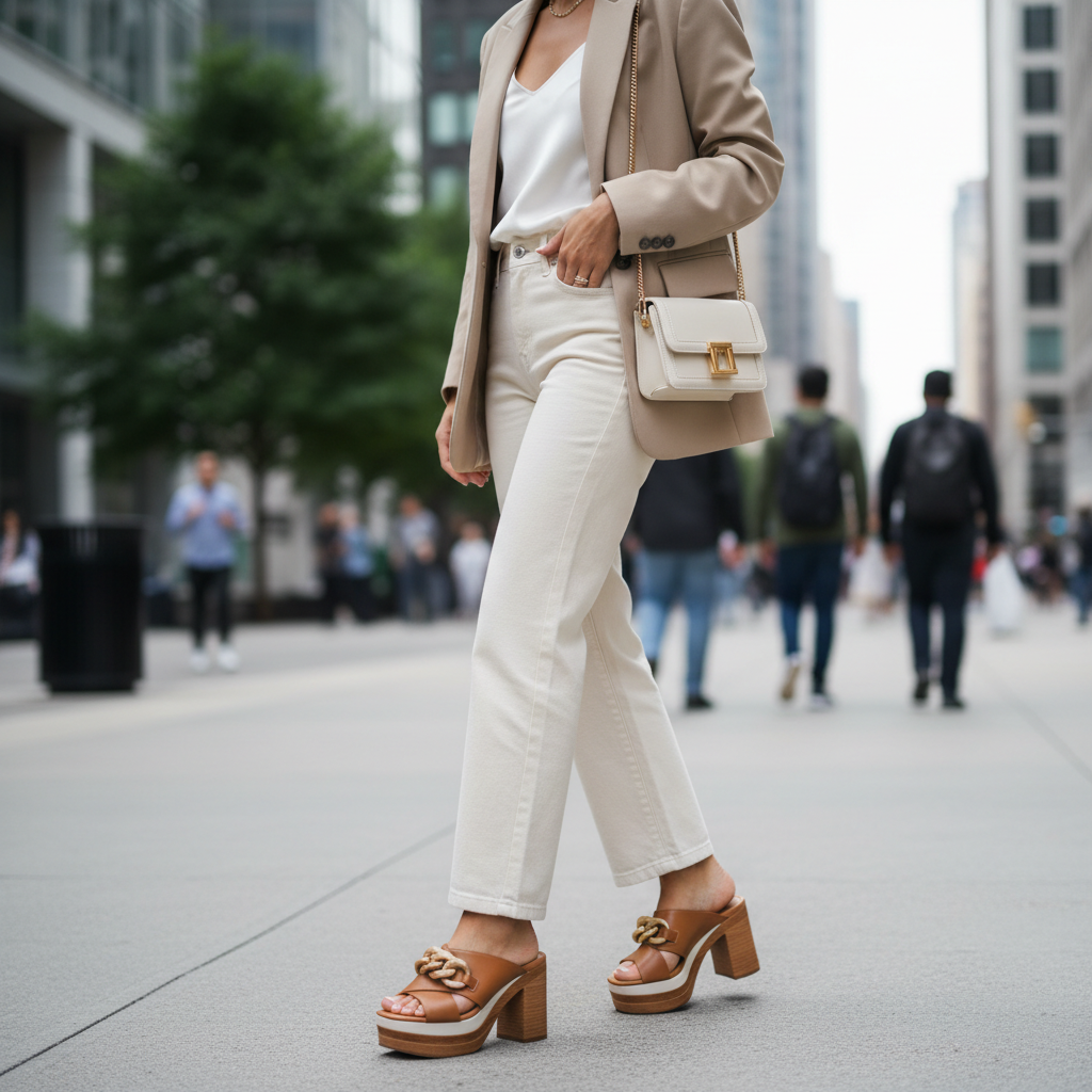 Platform Sandals for Women Dressy Casual