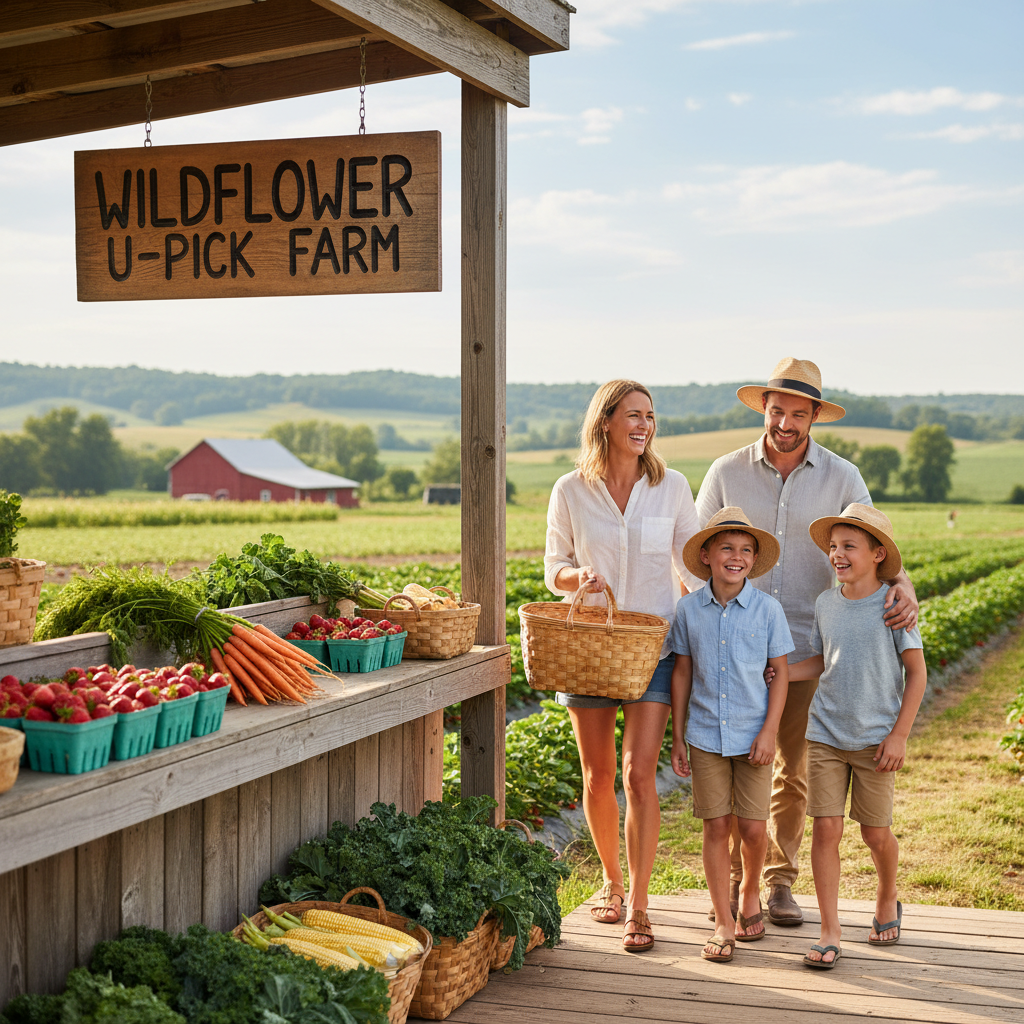 Pick Your Own Travel Farms for Fruits & Veggies