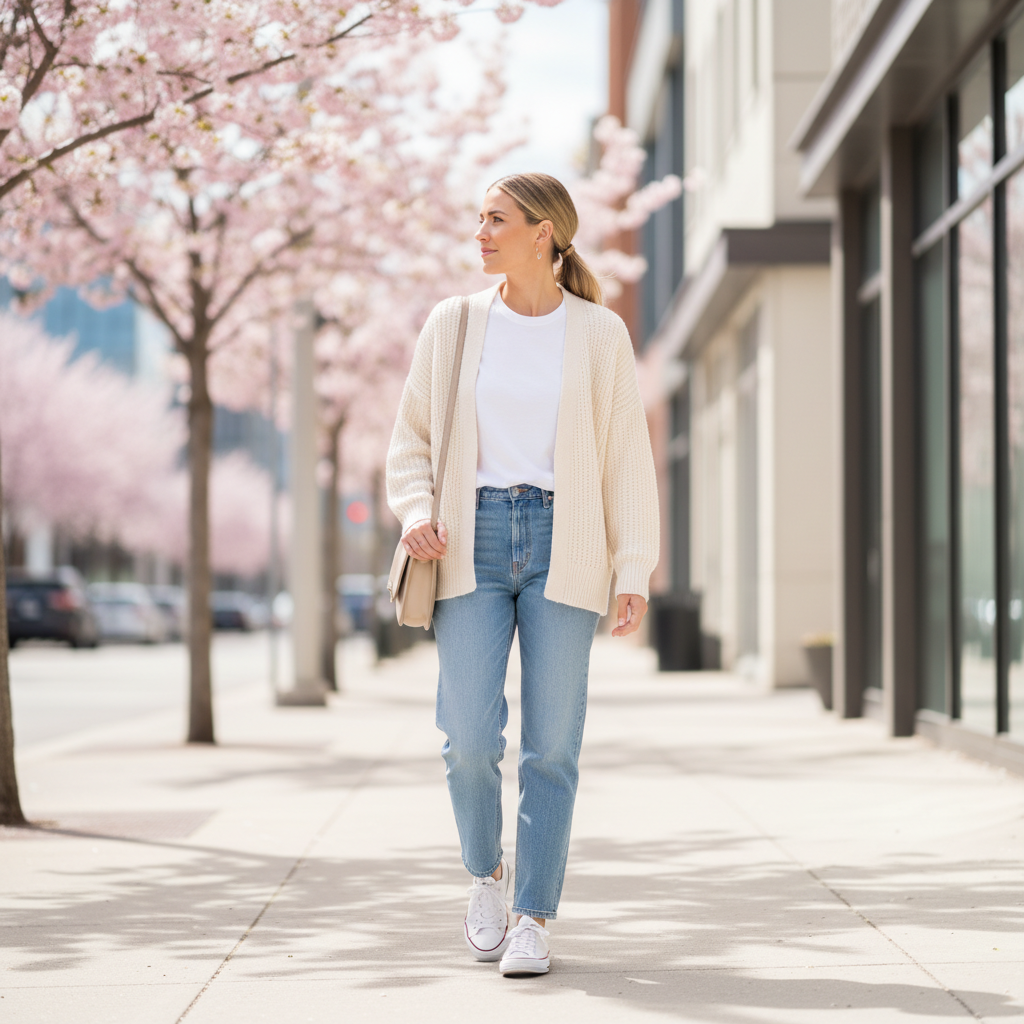 Cozy Cardigan Outfit Ideas for Spring