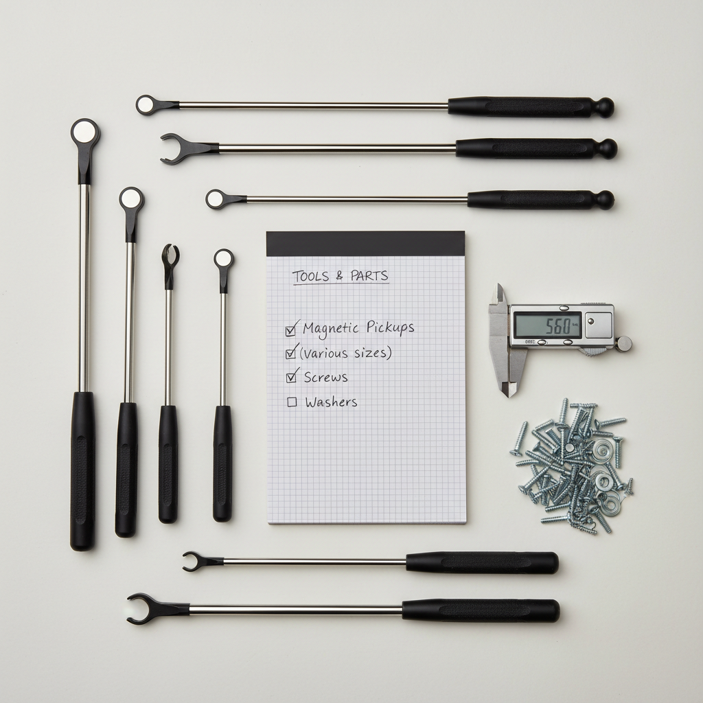 Comparison checklist for choosing a telescoping magnetic pickup tool