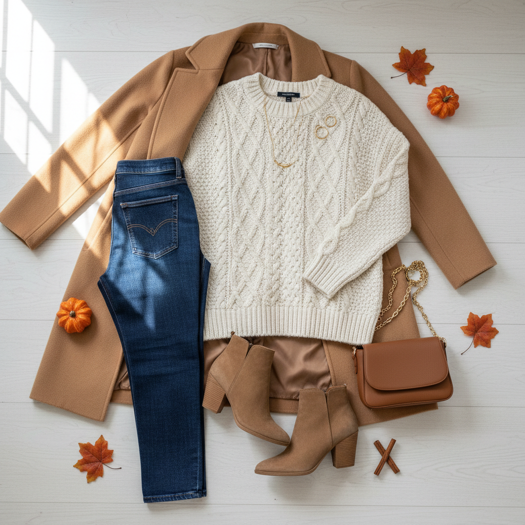 Women Cozy Chic Thanksgiving Outfit