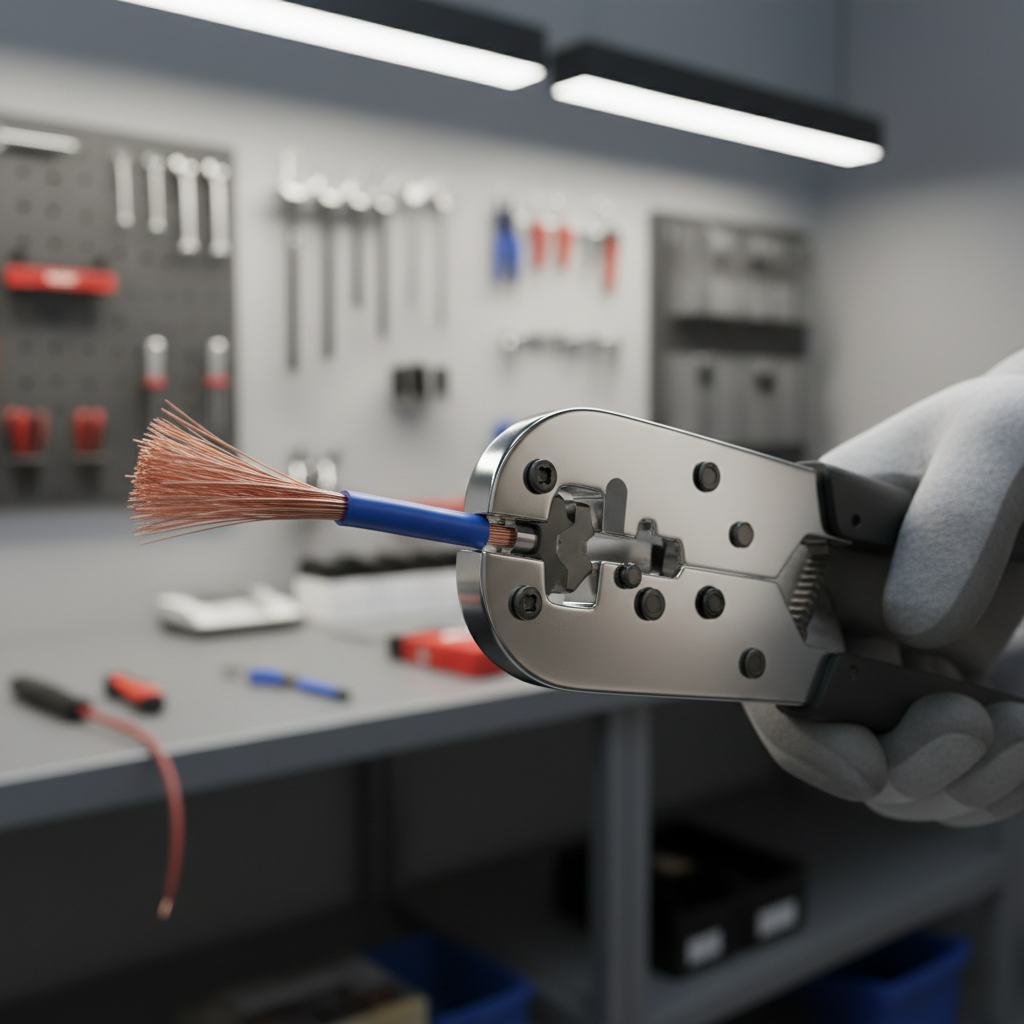 Proper crimp on an insulated electrical terminal using a ratcheting crimp tool