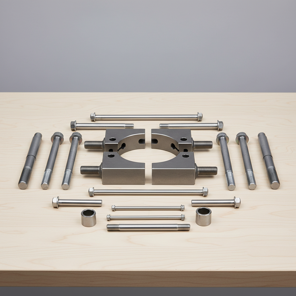 Bearing separator and mini puller kit arranged for small pulley puller removal