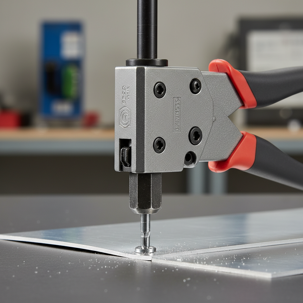 Manual Hand Rivet Gun for Metal & Plastic